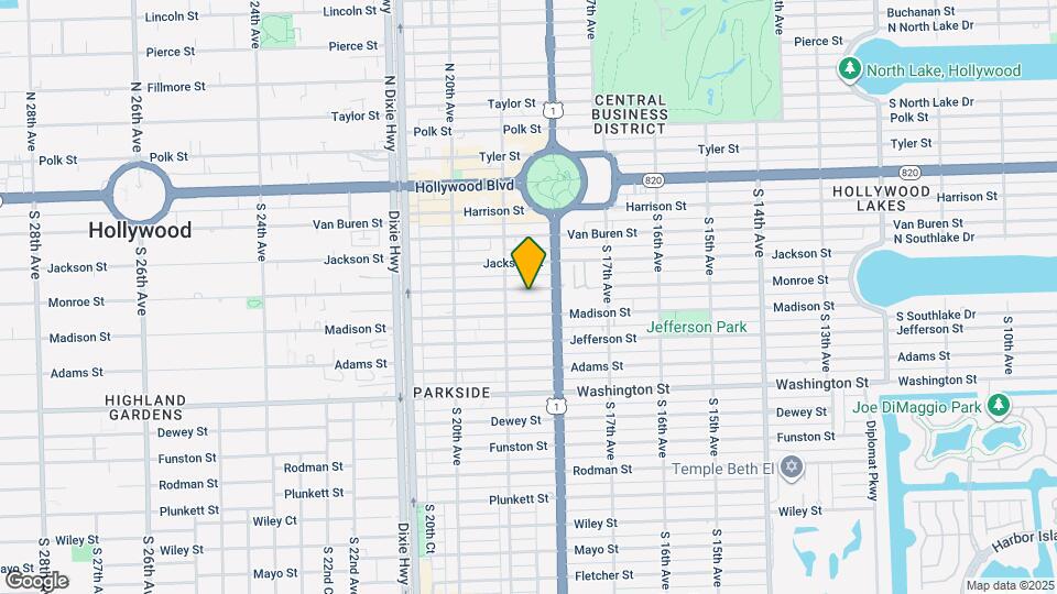 1830 Monroe St Map and Location Details