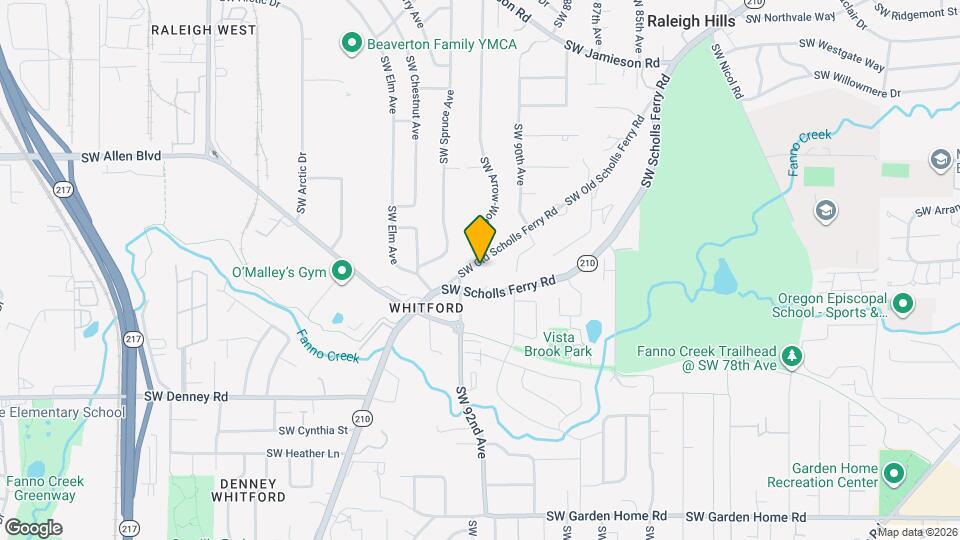 6470 SW Old Scholls Ferry Rd Map and Location Details