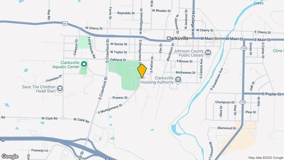 906 W Lucas St Map and Location Details