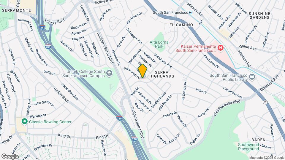 228 San Felipe Ave Map and Location Details