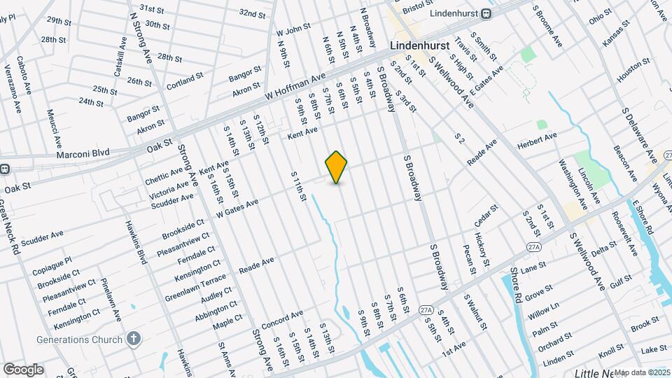 325 S 8th St Map and Location Details