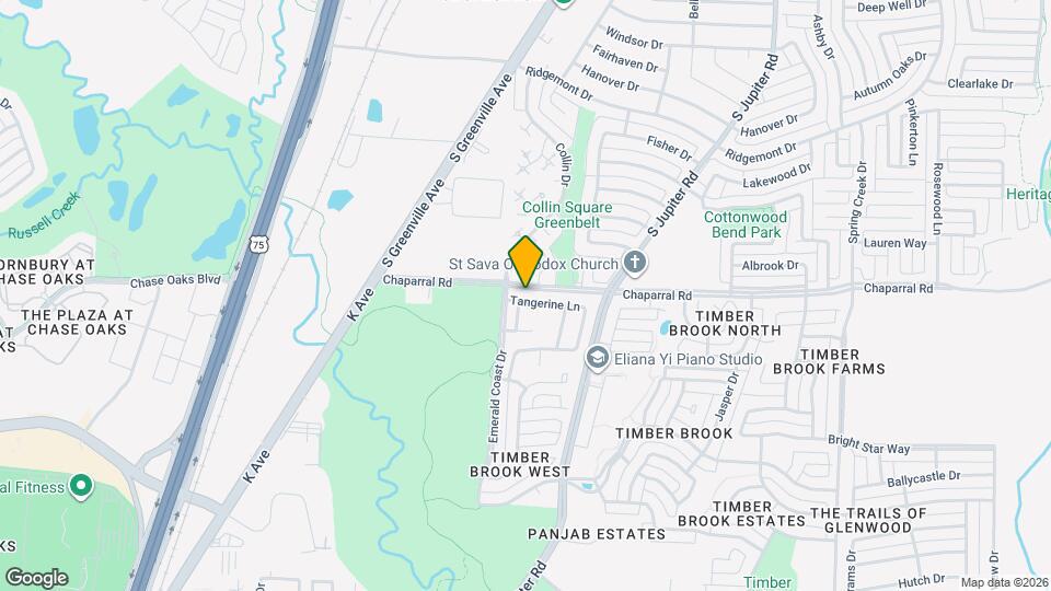 2717 Tangerine Ln Map and Location Details