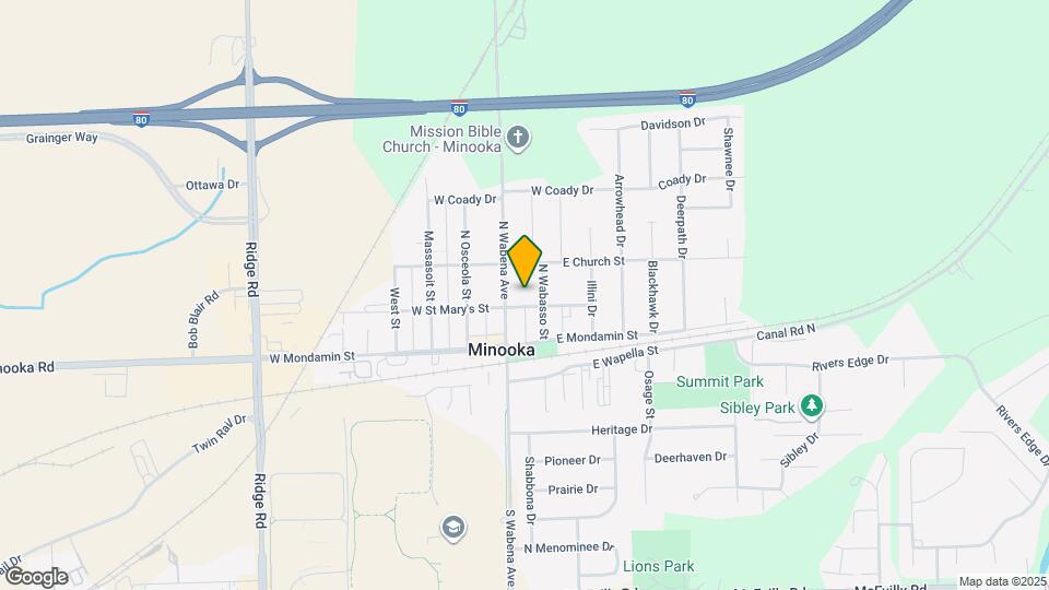 103 East Saint Mary's St Map and Location Details