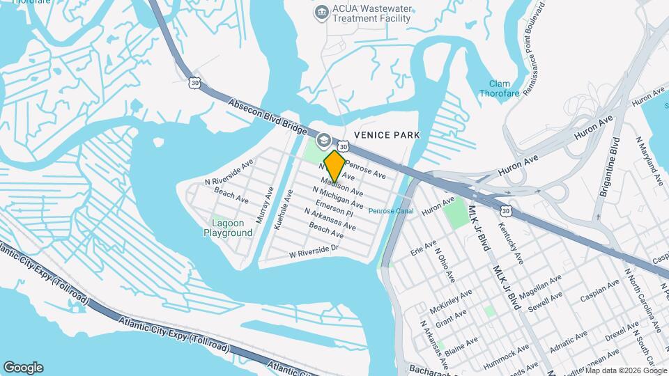 1526 Madison Ave Map and Location Details