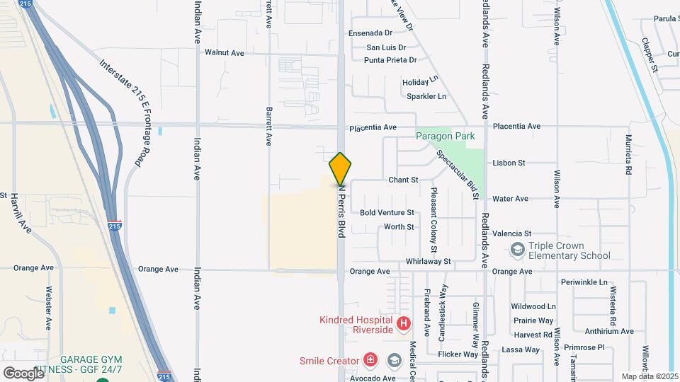 2700 N Perris Blvd Map and Location Details