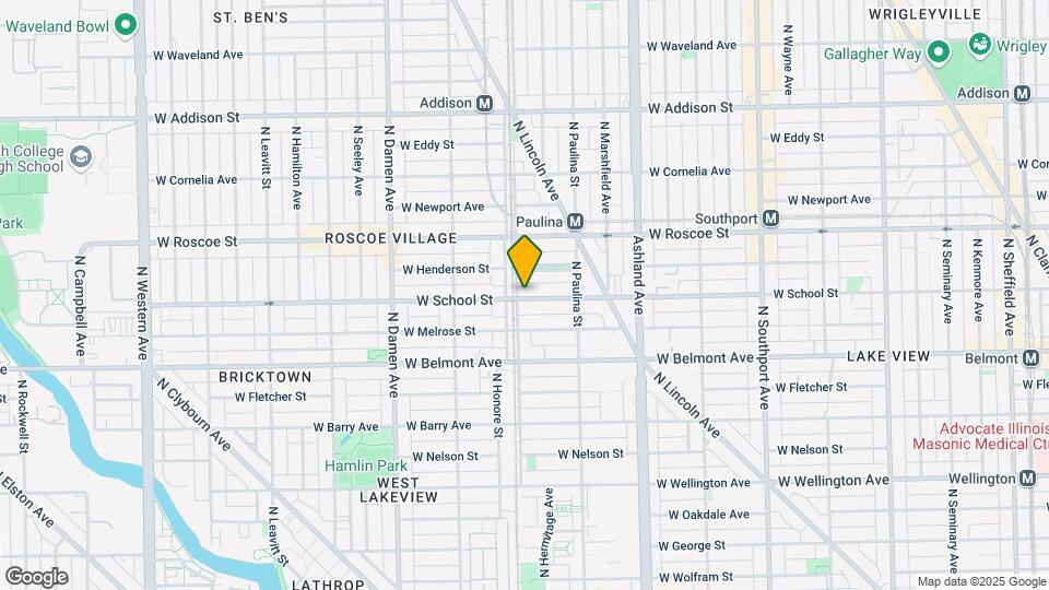 1756 W School St Map and Location Details
