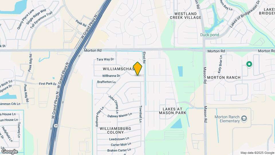 22519 Williamschase Dr Map and Location Details