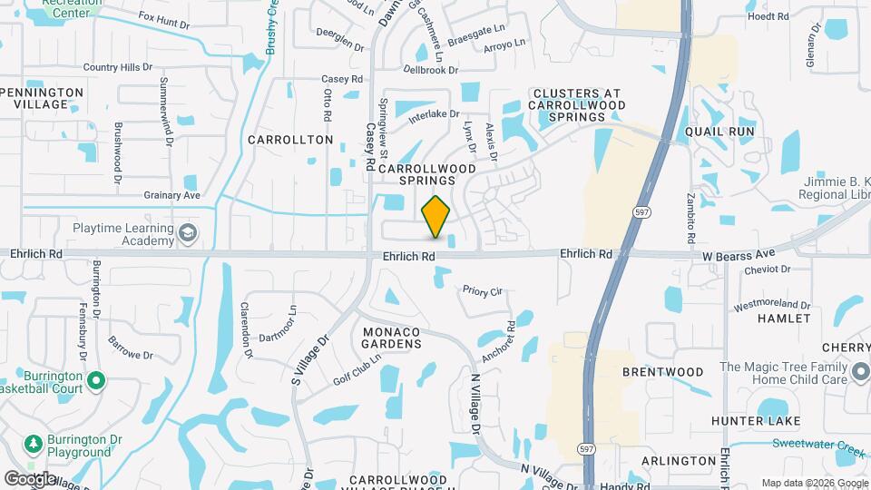 4161 Rolling Springs Dr Map and Location Details