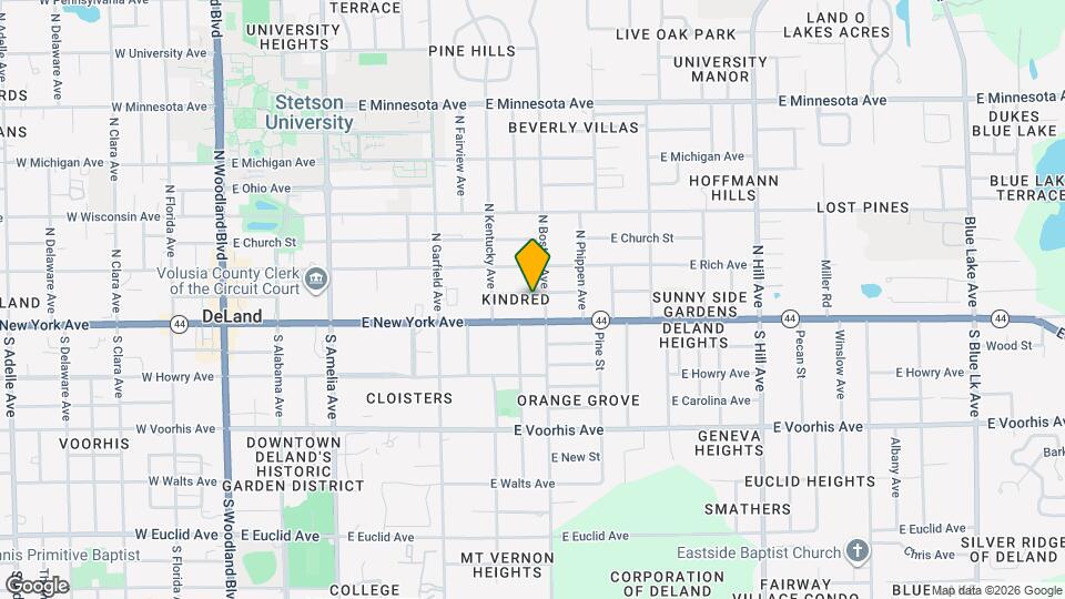 630 E Indiana Ave Map and Location Details