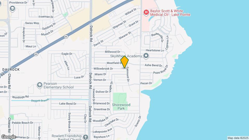 9214 Willowbrook Dr Map and Location Details