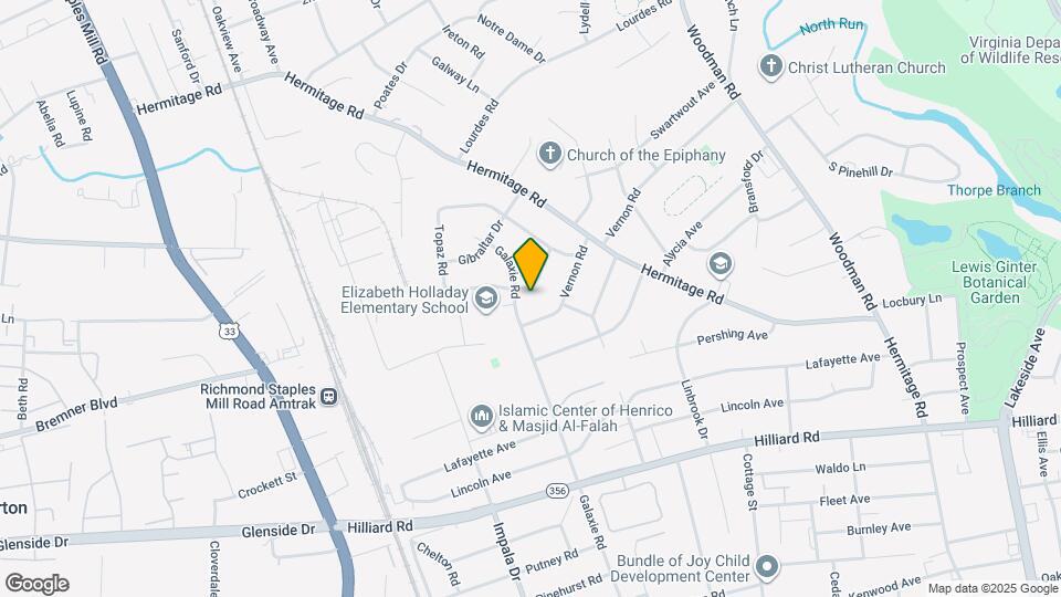 7203 galax rd Map and Location Details