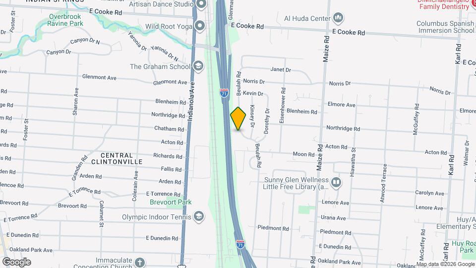 3733 Beulah Rd Map and Location Details