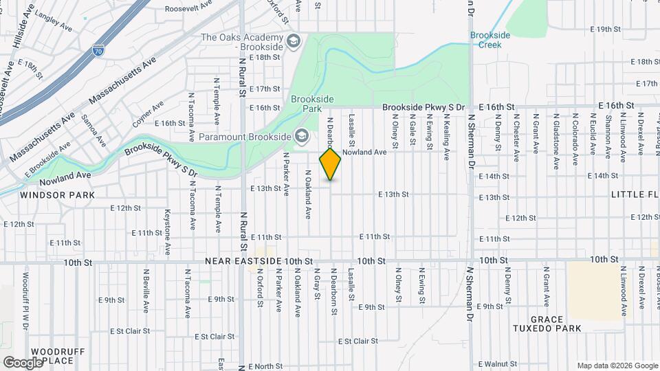1314 N Dearborn St Map and Location Details