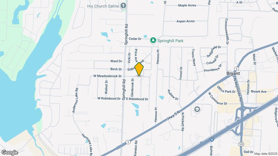 2309 E Meadowbrook St Map and Location Details