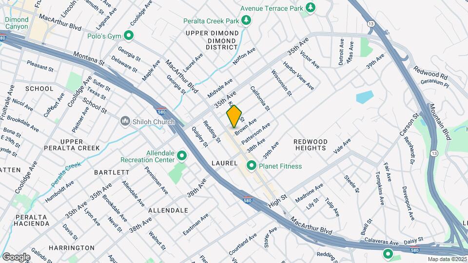 3617-3619 Brown Ave Mapa y Detalles de la Ubicación