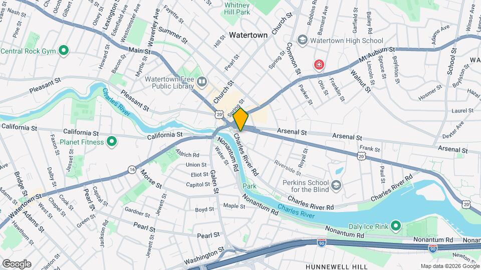 8 R Riverside St Map and Location Details