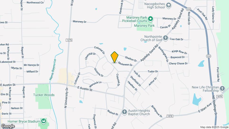 3710 Colonial Dr Map and Location Details