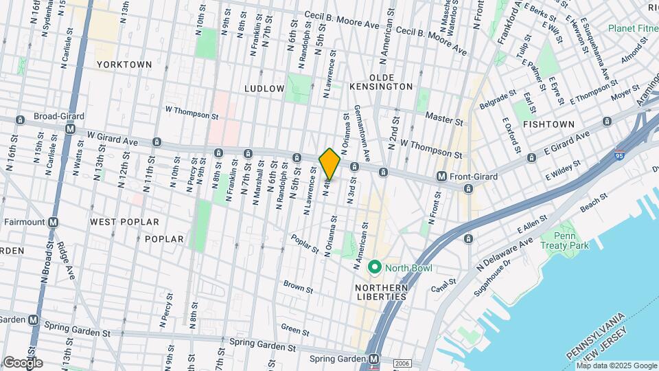 1133 N 4th St Mapa y Detalles de la Ubicación