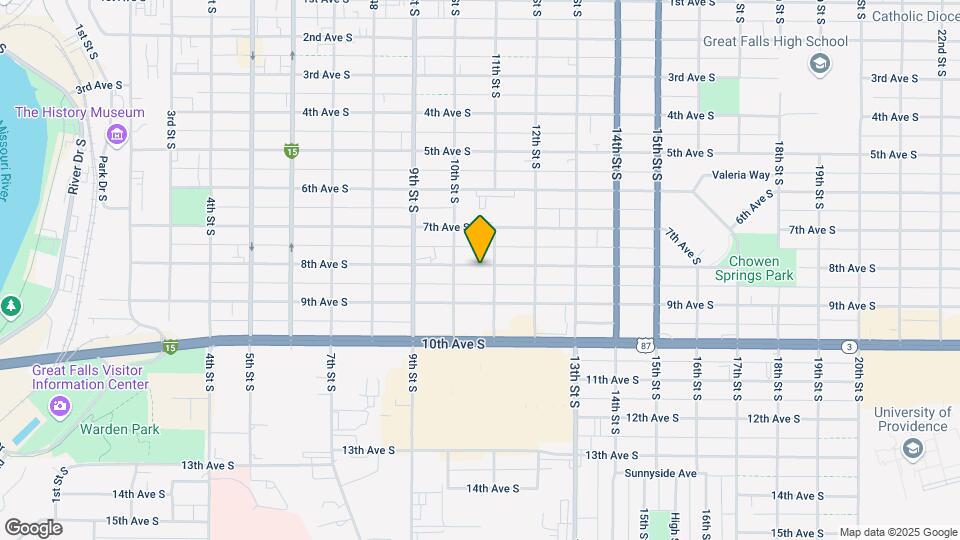 1018 8th Ave S Map and Location Details