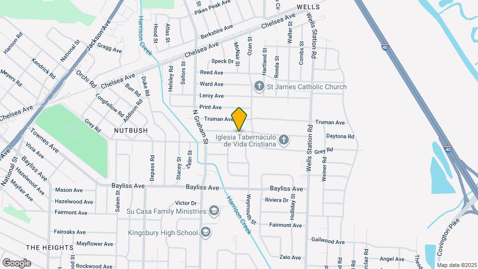 4121 Westover Ave Map and Location Details