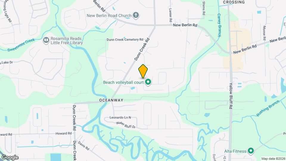 2345 Caney Oaks Dr Map and Location Details