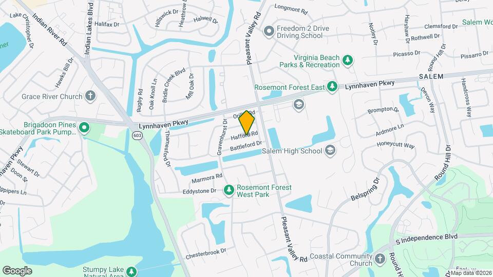 1329 Hafford Rd Map and Location Details