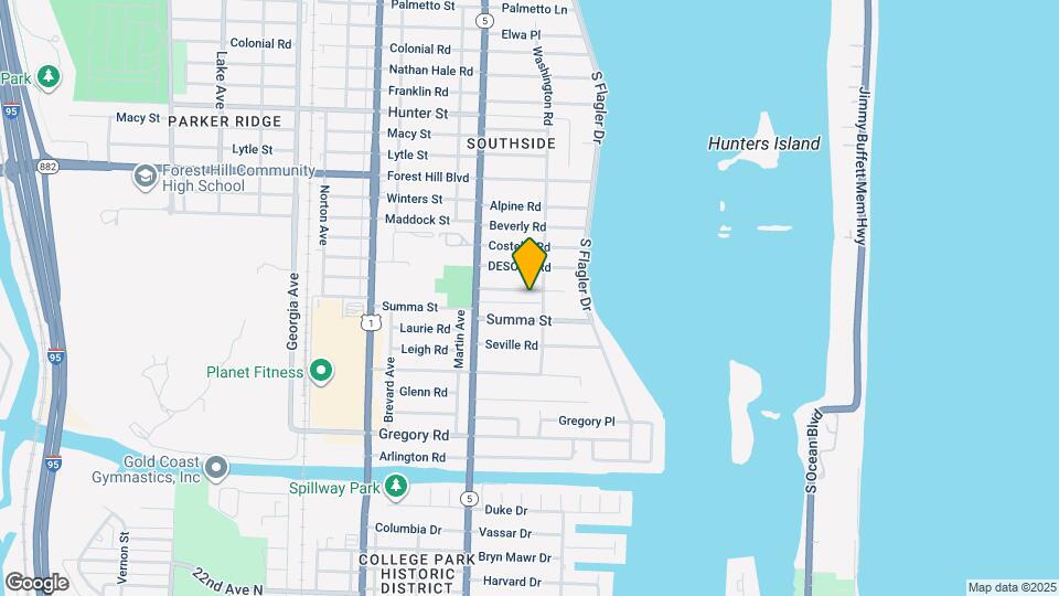 210 Miramar Way Map and Location Details