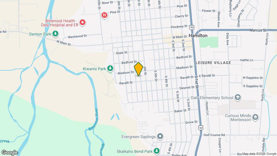 416 S 7th St, Unit 2 Map and Location Details