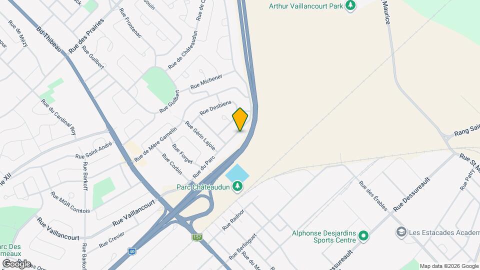 168 Du Parc Rue Map and Location Details