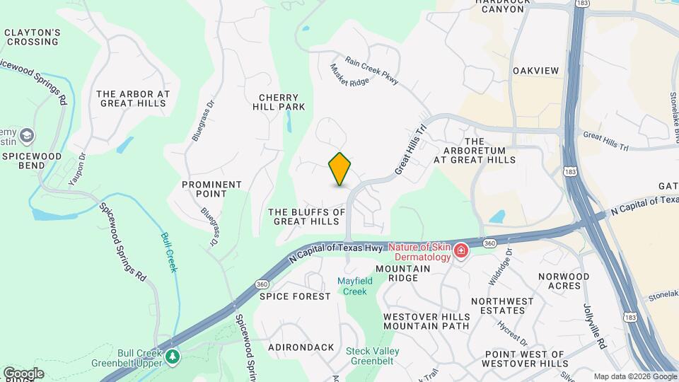 5107 Saddleridge Cove Map and Location Details