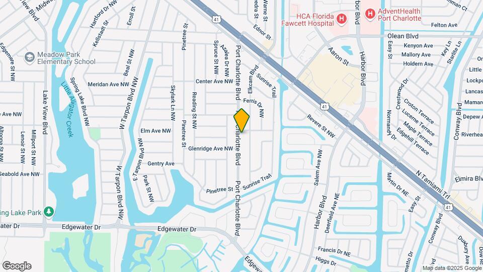 3316 Port Charlotte Blvd Map and Location Details