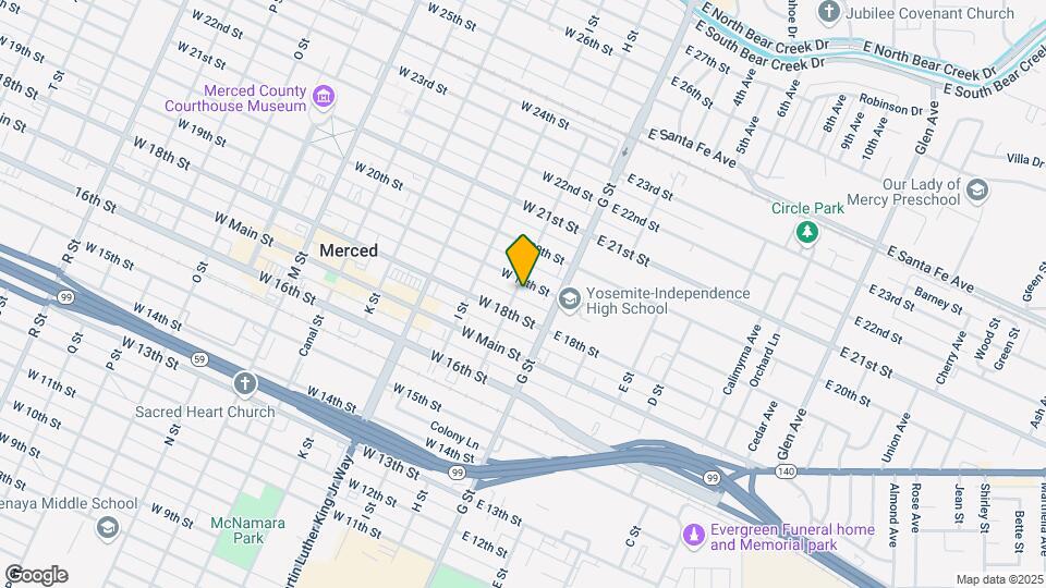 62 W 19th St Map and Location Details