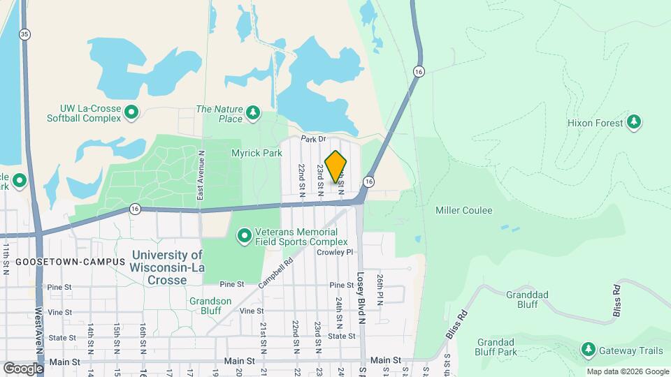 721 24th St N Map and Location Details