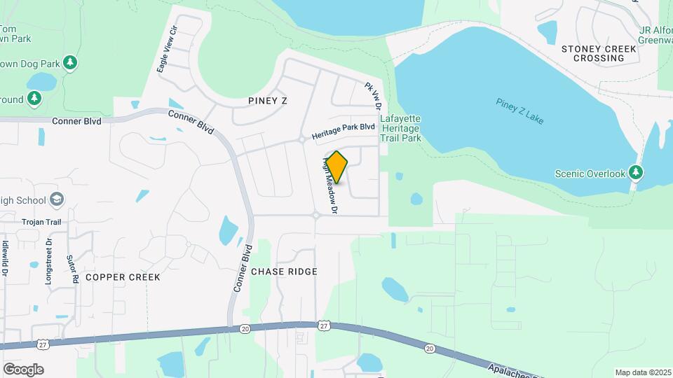 1141 High Meadow Dr Map and Location Details