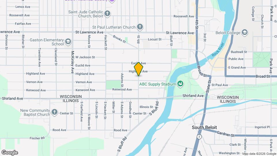 318 8th St Map and Location Details