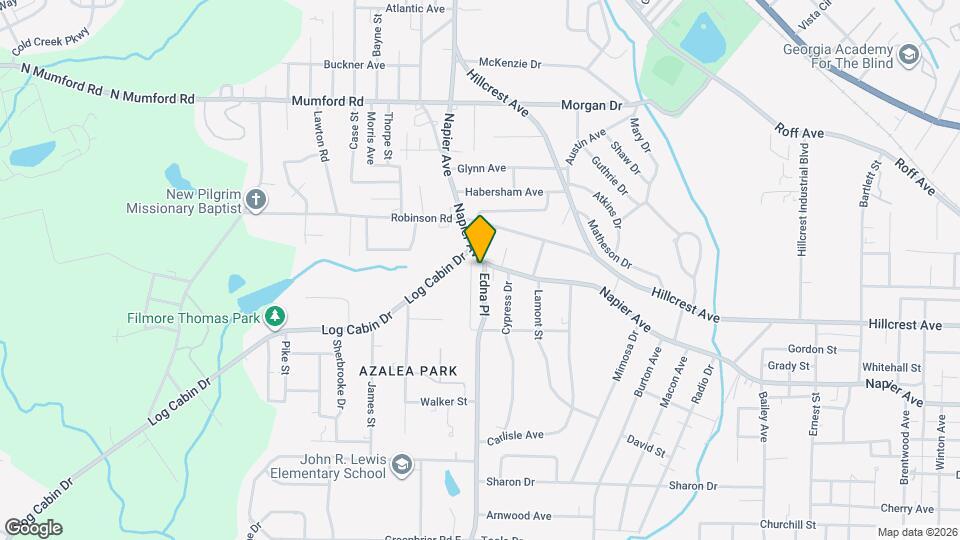 1013 Edna Pl Map and Location Details