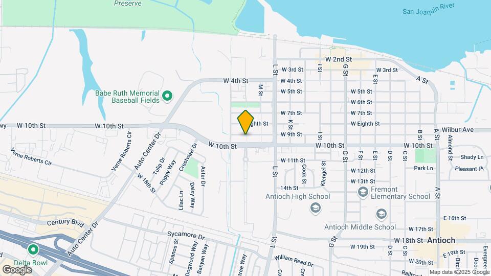 1301 W 9th St Map and Location Details