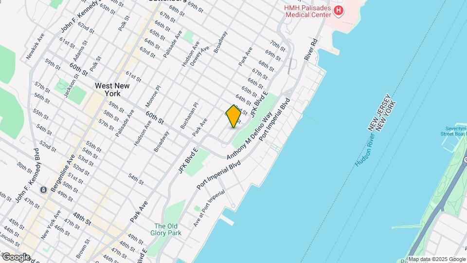 6107 JFK Blvd E Map and Location Details