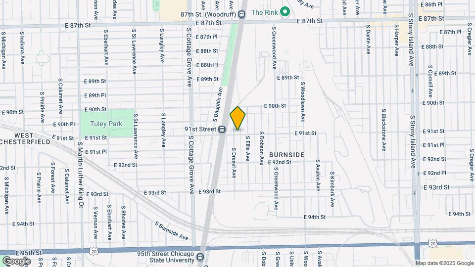 9055 S Drexel Ave Mapa y Detalles de la Ubicación