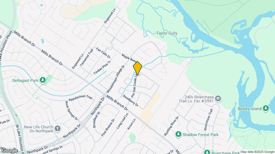 4730 Pin Oak Creek Ln Map and Location Details