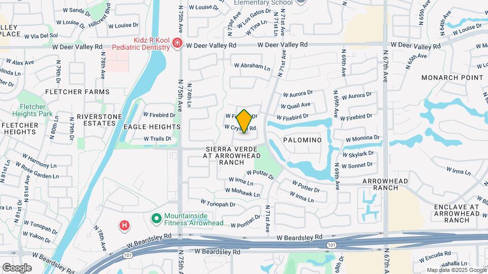 7180 W Trails Dr Map and Location Details