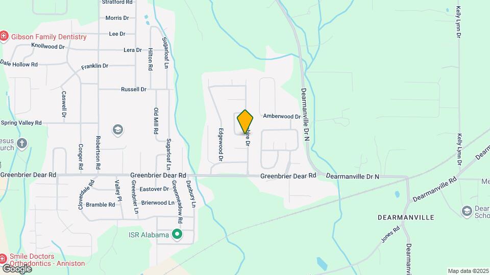 1110 Berkshire Dr Mapa y Detalles de la Ubicación