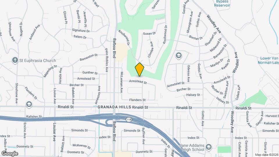 16815 Armstead St Map and Location Details