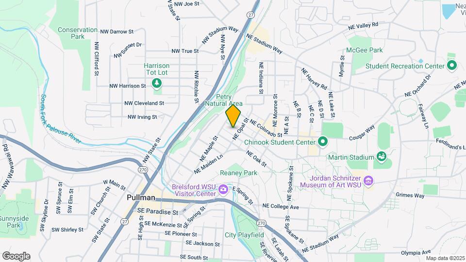 445-447-447 NE Campus St Map and Location Details