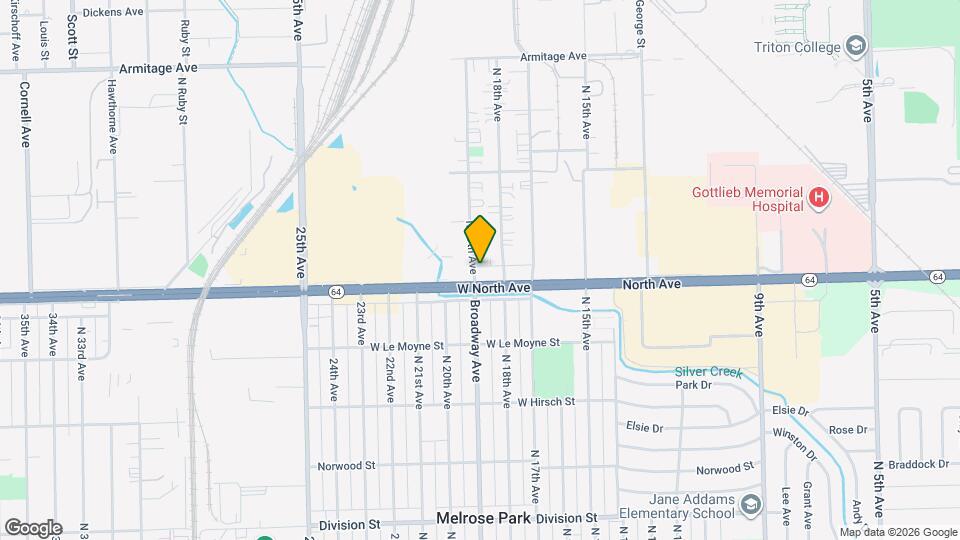 1907 N 19th Ave Map and Location Details