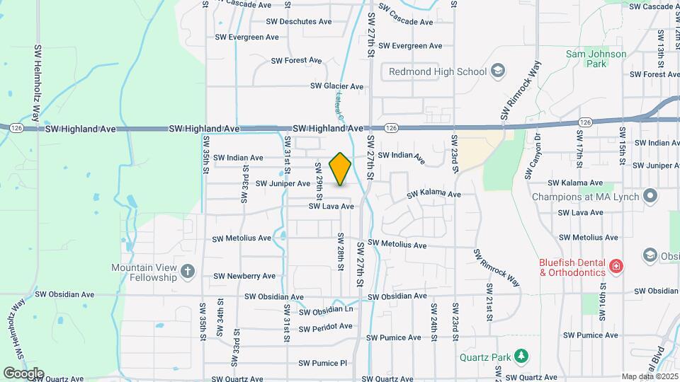2830 SW Juniper Ave Map and Location Details