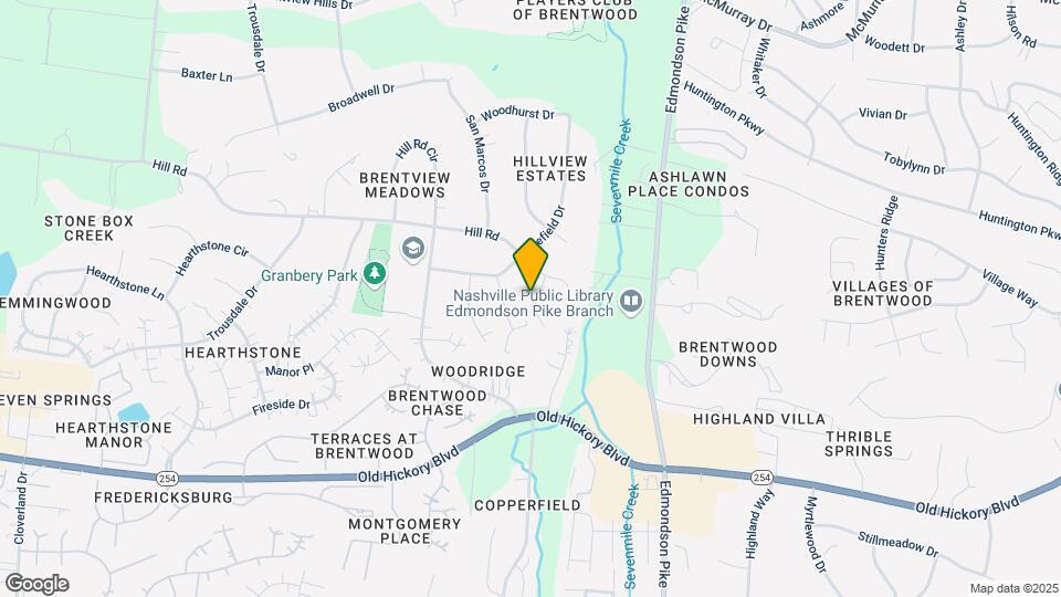 5511 Hill Ct Map and Location Details