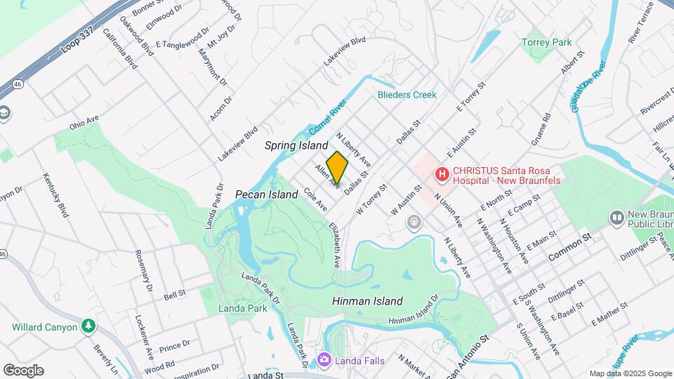 935 Allen Ave Map and Location Details