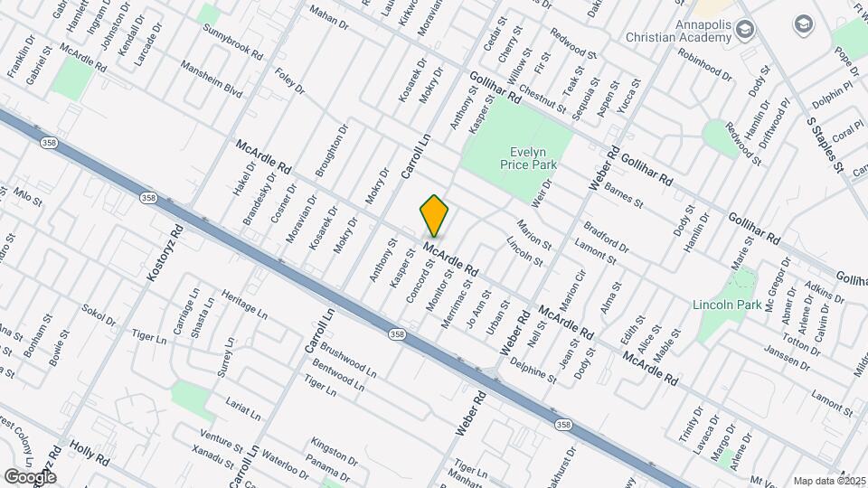 4845 Concord St Map and Location Details