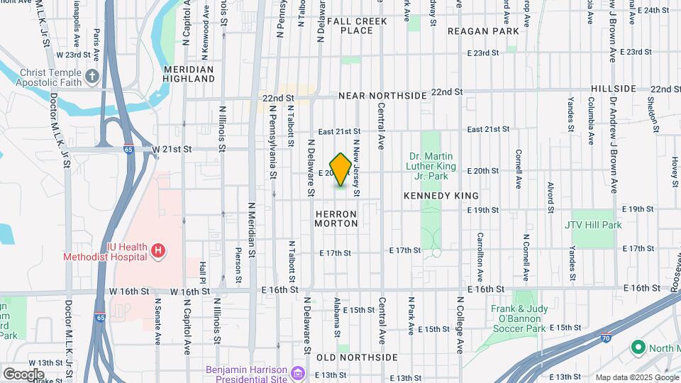 1905 Alabama St Map and Location Details